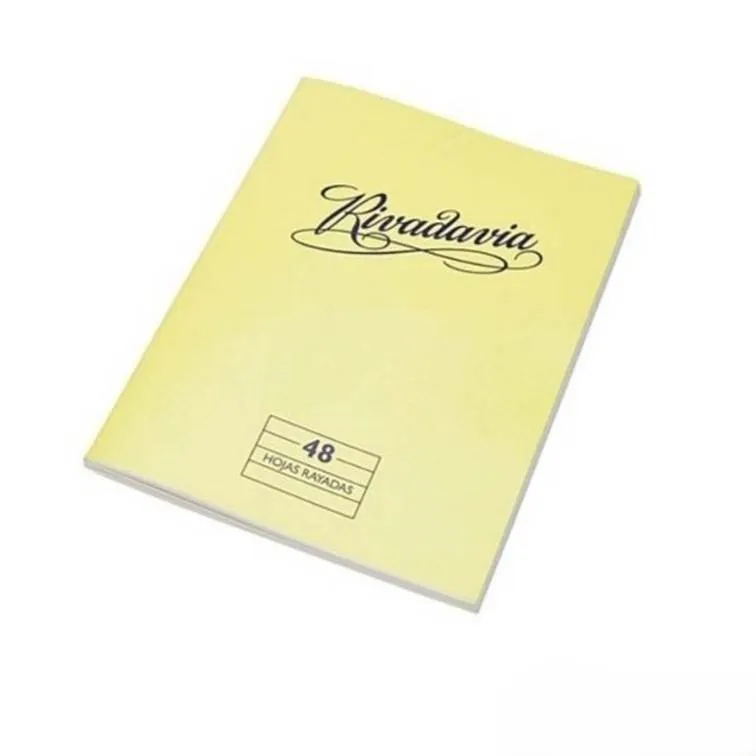 Cuaderno Tapa Blanda Rivadavia 48 Hojas