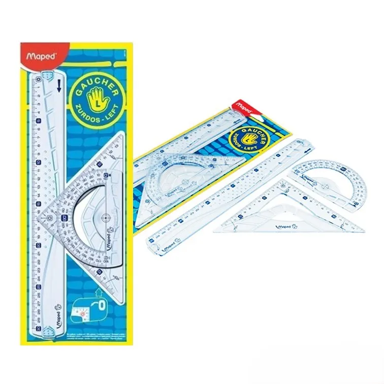 Set Geométrico Maped Zurdos 3 Piezas