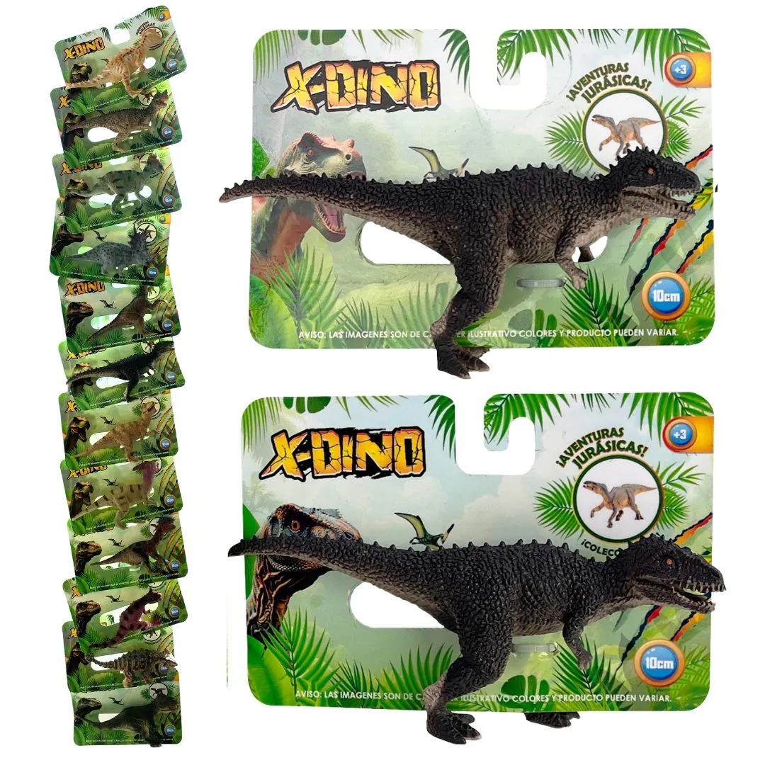 Dinosaurio 10 Cm de Goma