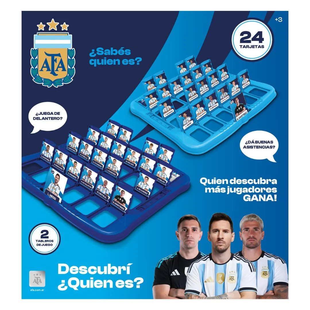 Juego Descubrí Quién Soy AFA Licencia Oficial