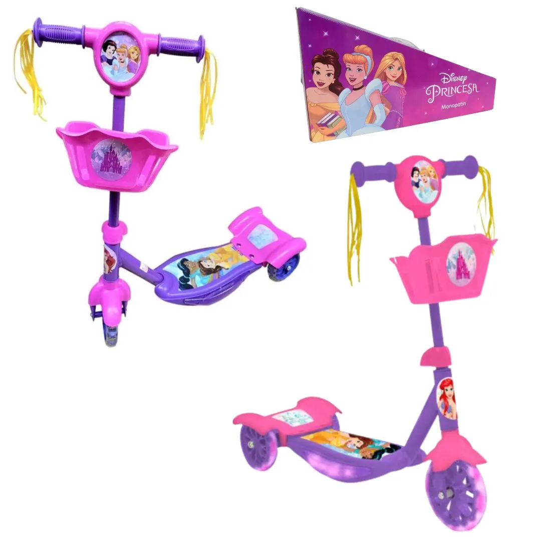 Monopatín con Luz y Sonido Princesas