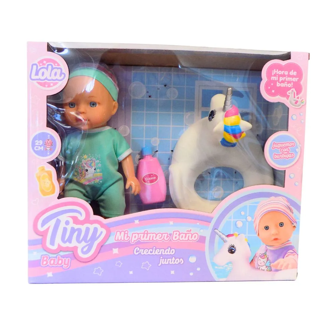 Bebote Tiny con Unicornio Salvavidas en Caja