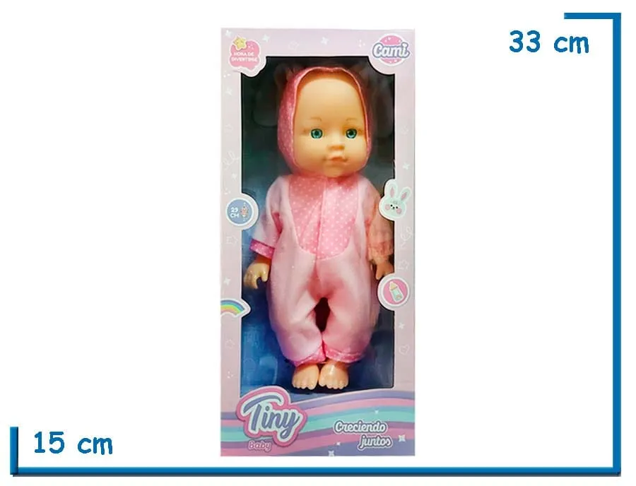 Baby Tiny Cami Creciendo Juntos Disfraz Animalito 29 Cm
