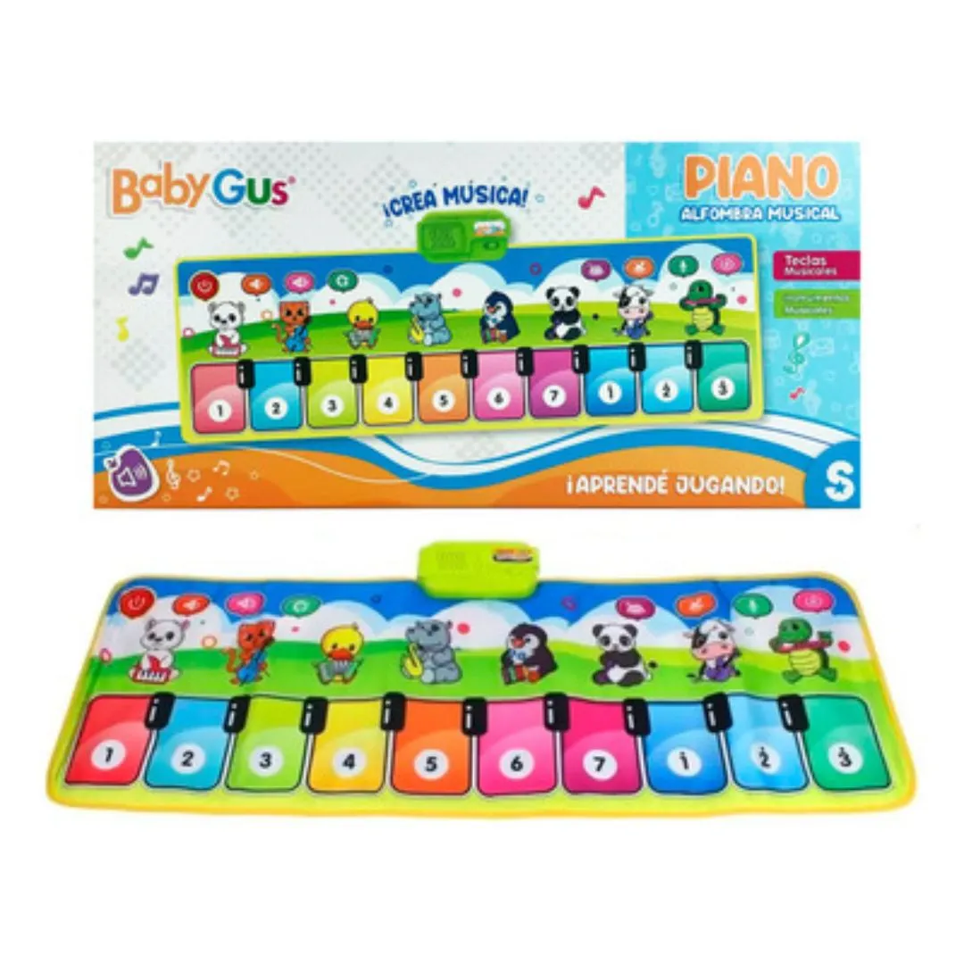 Alfombra Piano Interactivo Babygus