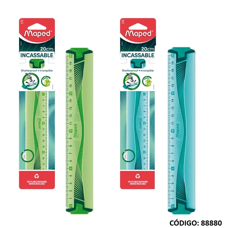 Regla Maped Irrompible 20 Cm