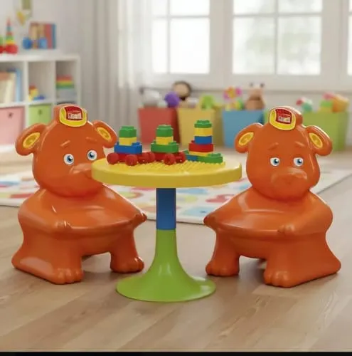 Rondi Mesa de Construcción con 2 Sillas Osito