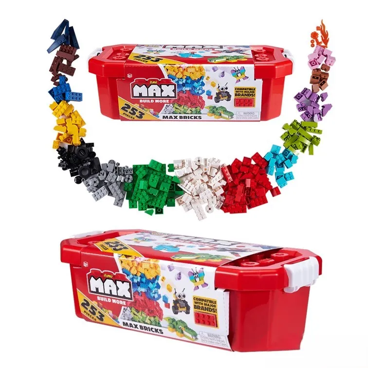 Bloques 253 Piezas Max Classic en Contenedor