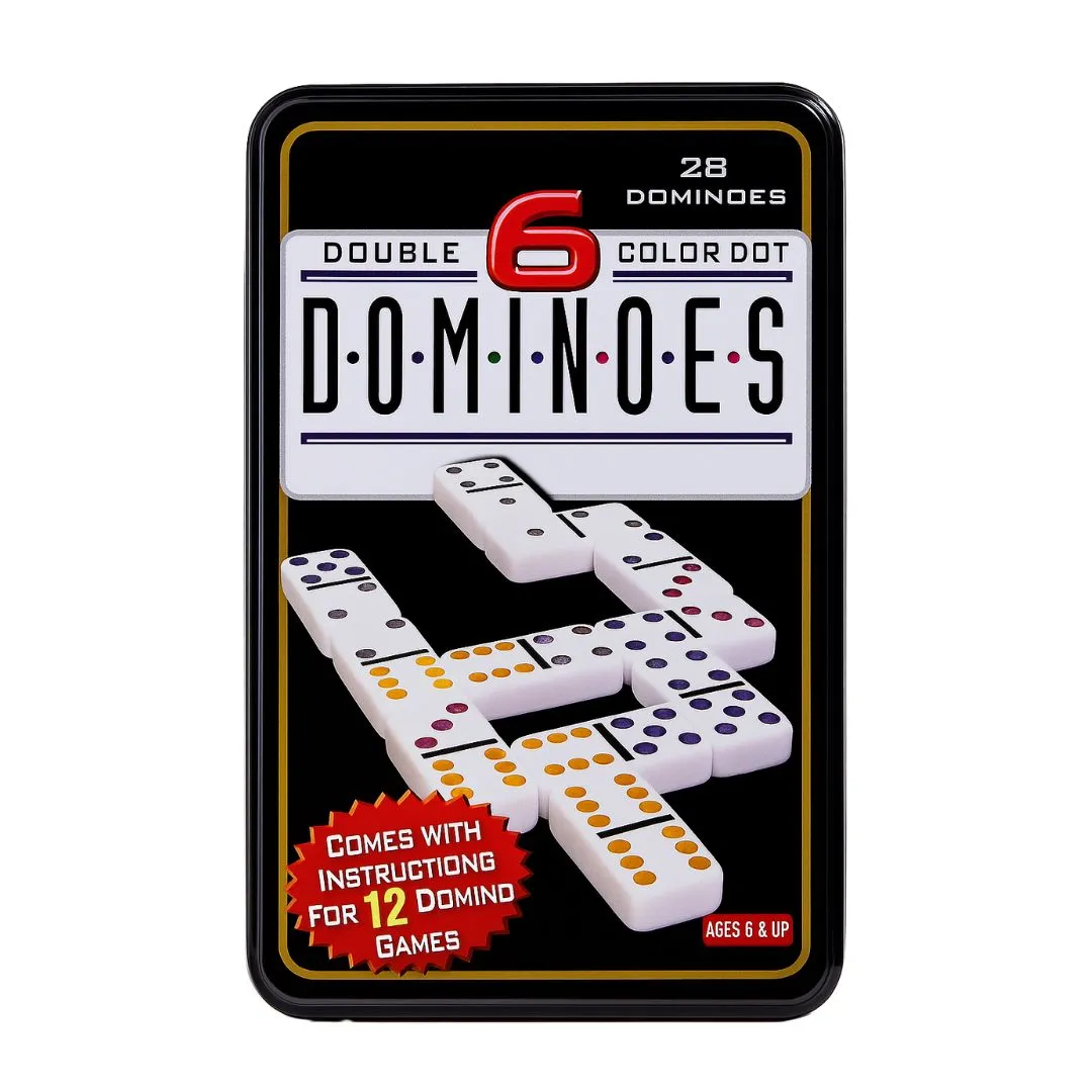 Domino 28 Piezas en Lata