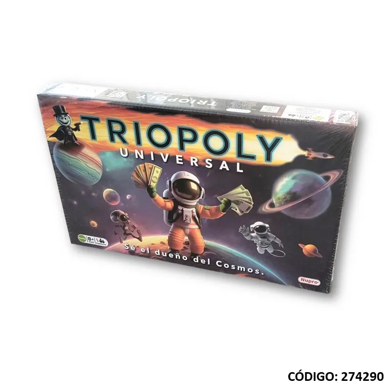 Juego Nupro Triopoly Universal