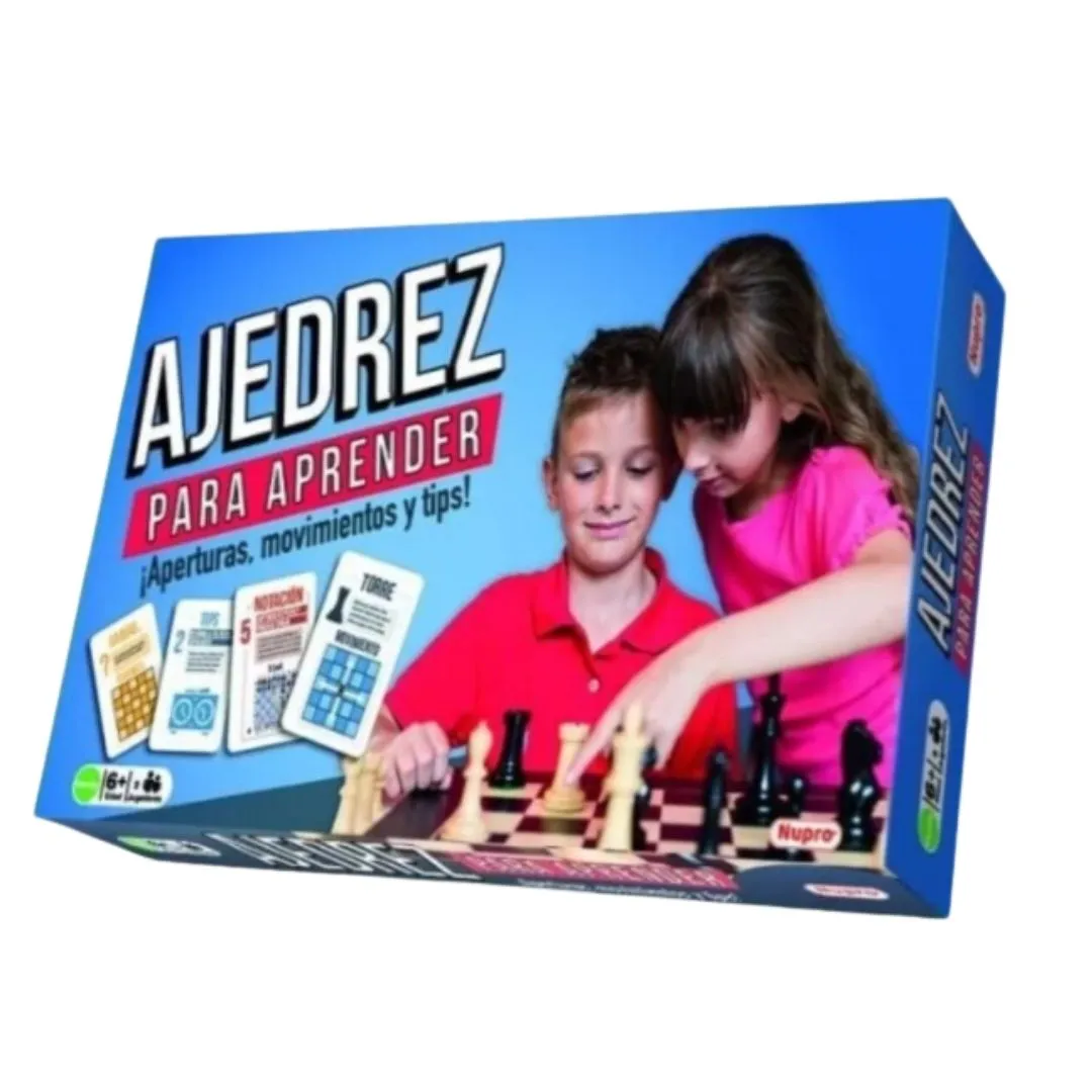 Juego Ajedrez para Aprender en Caja