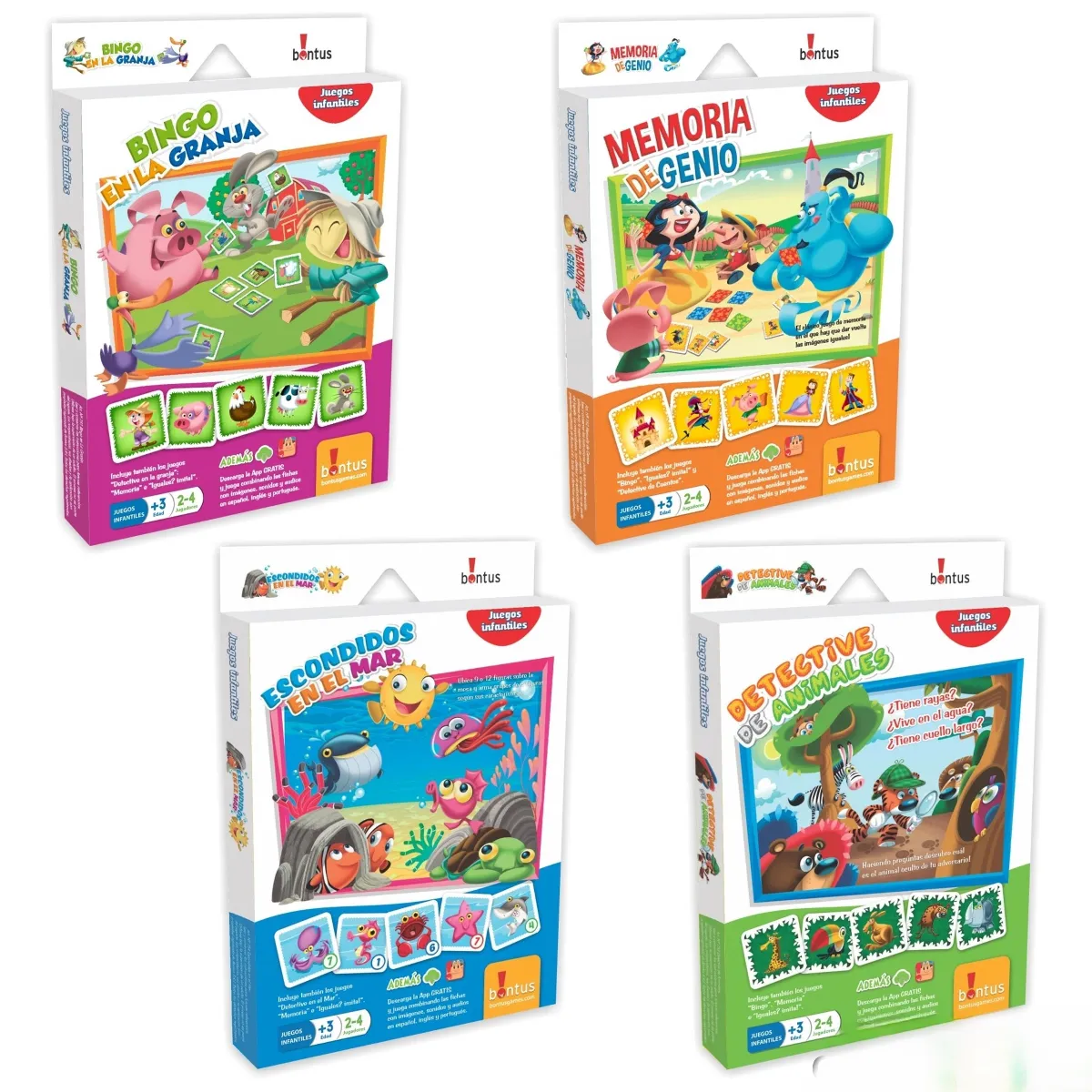 Juego Bontus Juegos Infantiles 751-754