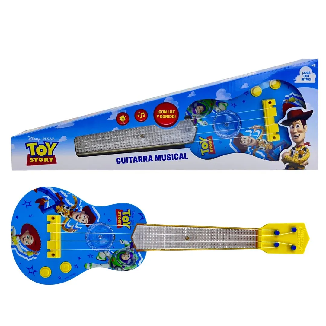 Guitarra Musical Luz y Sonido Toy Story