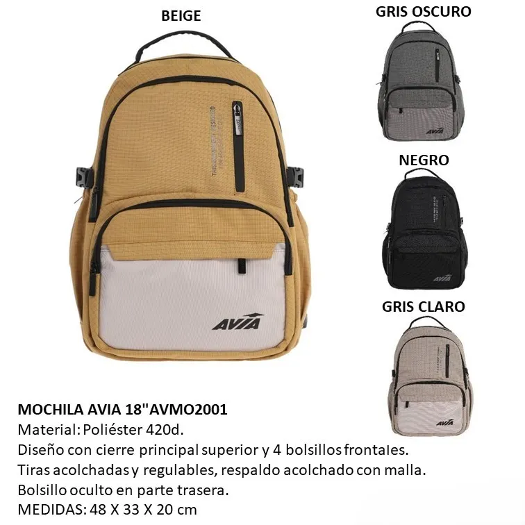 Mochila Avia 18"