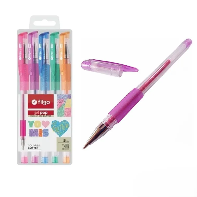 Roller Filgo Gel POP Glitter 1.0 x5 Unidades