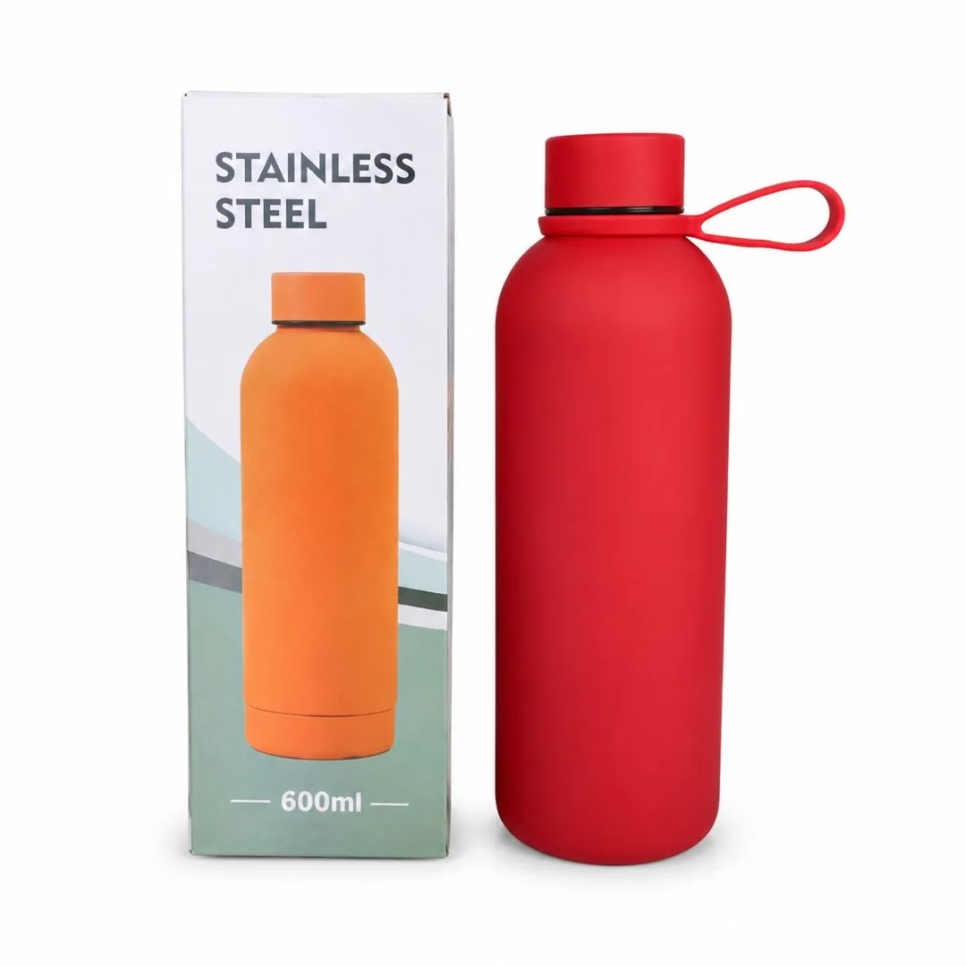 Botella Térmica Acero 500 Ml Engomada Color