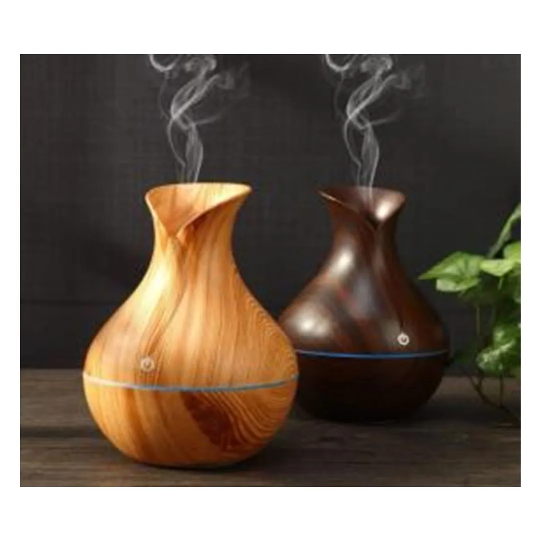 Humidificador Jarron con Luces en Caja