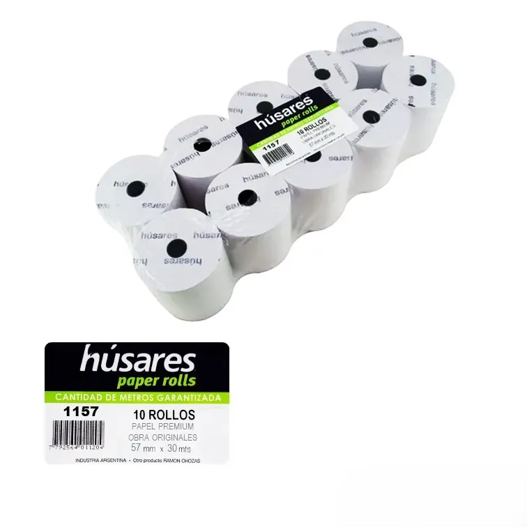 Rollos de Obra Húsares 57x30 M x10 Unidades