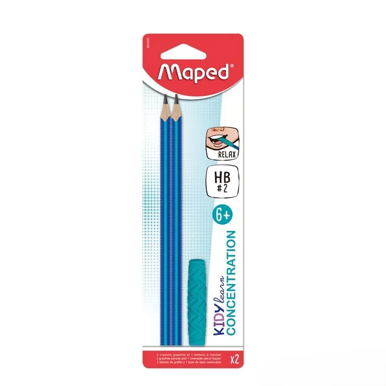 Lápiz Grafito Maped HB Concentration x2 Unidades